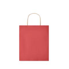 Vue Sac en papier petit format - Paper tone s de couleur rouge| Krokrodeal
