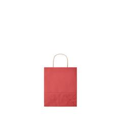 Vue Sac en papier petit format - Paper tone s de couleur rouge| Krokrodeal