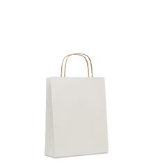 Vue Sac en papier petit format - Paper tone s de couleur blanc| Krokrodeal