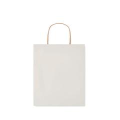 Vue Sac en papier petit format - Paper tone s de couleur blanc| Krokrodeal