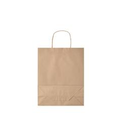 Vue Sac en papier moyen format - Paper tone m de couleur marron| Krokrodeal
