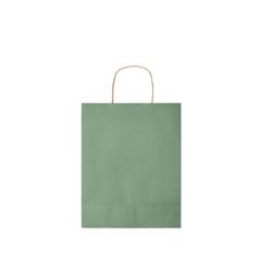 Vue Sac en papier moyen format - Paper tone m de couleur vert| Krokrodeal