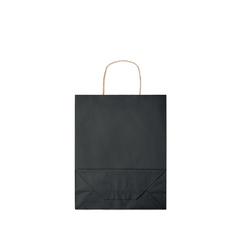Vue Sac en papier moyen format - Paper tone m de couleur noir| Krokrodeal