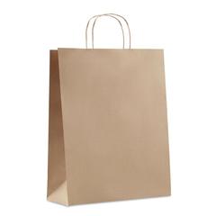 Vue Sac en papier grand format - Paper tone l de couleur marron| Krokrodeal