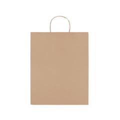 Vue Sac en papier grand format - Paper tone l de couleur marron| Krokrodeal
