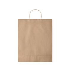 Vue Sac en papier grand format - Paper tone l de couleur marron| Krokrodeal