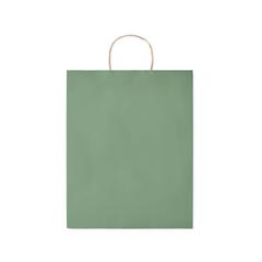 Vue Sac en papier grand format - Paper tone l de couleur vert| Krokrodeal