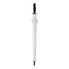 Vue Parapluie 27'' en pongée - Grusa de couleur blanc| Krokrodeal