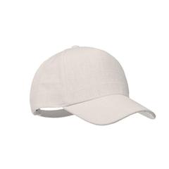 Vue Casquette baseball en chanvre - Naima cap de couleur marron| Krokrodeal