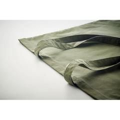 Vue Sac shopping en coton organique - Zimde colour de couleur vert| Krokrodeal