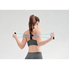 Vue Corde d'exercice - Ropes de couleur bleu| Krokrodeal