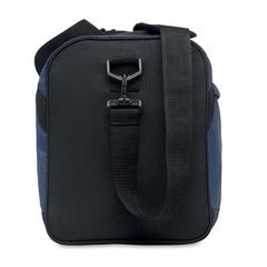 Vue Sac de sport en RPET 600D - Terra + de couleur bleu| Krokrodeal