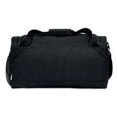 Vue Sac de sport en RPET 600D - Terra + de couleur noir| Krokrodeal