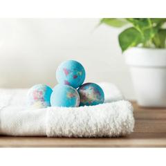 Vue 5 bombes de bain senteur marine - Explote de couleur -| Krokrodeal