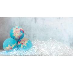 Vue 5 bombes de bain senteur marine - Explote de couleur -| Krokrodeal