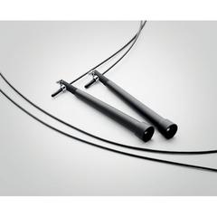 Vue Corde à sauter réglable - Snel de couleur noir| Krokrodeal