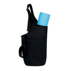Vue Tapis de yoga dans un sac - Yogi set de couleur noir| Krokrodeal