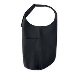 Vue Tapis de yoga dans un sac - Yogi set de couleur noir| Krokrodeal