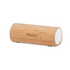 Vue Haut-parleur en bambou - Speakbox de couleur marron| Krokrodeal