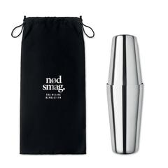 Vue Set pour cocktail en inox - Boston de couleur gris| Krokrodeal