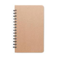 Vue Un carnet , un Pin - Grownotebook™ de couleur marron| Krokrodeal