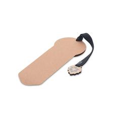 Vue Un marque page , un pin - Growbookmark™ de couleur marron| Krokrodeal