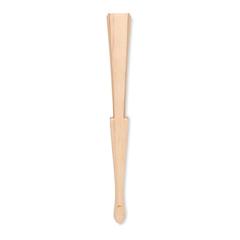 Vue Eventail en bois et liège - Fanny cork de couleur marron| Krokrodeal