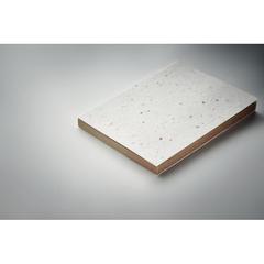 Vue Bloc notes couverture à planter - Grow me de couleur blanc| Krokrodeal
