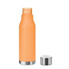 Vue Bouteille en RPET 600ml - Glacier rpet de couleur orange| Krokrodeal