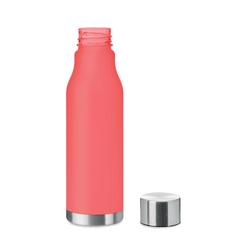 Vue Bouteille en RPET 600ml - Glacier rpet de couleur rouge| Krokrodeal