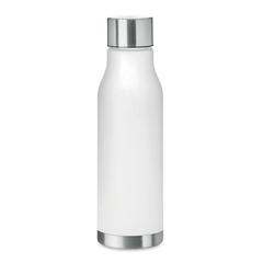 Vue Bouteille en RPET 600ml - Glacier rpet de couleur blanc| Krokrodeal