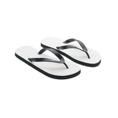 Vue Tongs pour sublimation - Do mel de couleur noir| Krokrodeal