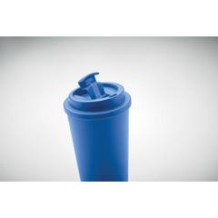 Vue Gobelet double paroi 450 ml - Tuesday de couleur bleu| Krokrodeal