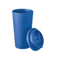Vue Gobelet double paroi 450 ml - Tuesday de couleur bleu| Krokrodeal