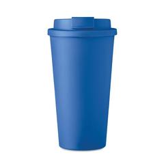 Vue Gobelet double paroi 450 ml - Tuesday de couleur bleu| Krokrodeal