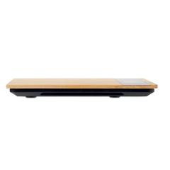 Vue Balance de cuisine bambou ABS - Precise de couleur marron| Krokrodeal