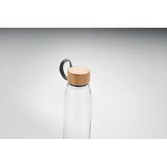 Vue Flacon en verre 500 ml - Fjord white de couleur blanc| Krokrodeal