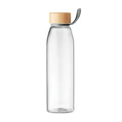 Vue Flacon en verre 500 ml - Fjord white de couleur blanc| Krokrodeal
