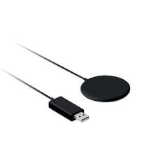 Vue Chargeur sans fil magnétique - Flake mag de couleur noir| Krokrodeal