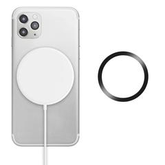 Vue Chargeur sans fil magnétique - Flake mag de couleur blanc| Krokrodeal