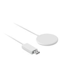 Vue Chargeur sans fil magnétique - Flake mag de couleur blanc| Krokrodeal