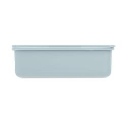 Vue Boîte à lunch avec couverts - Sunday de couleur bleu| Krokrodeal
