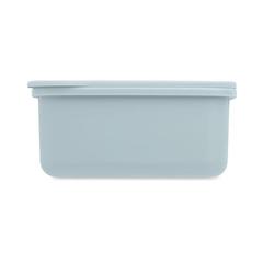 Vue Boîte à lunch avec couverts - Sunday de couleur bleu| Krokrodeal