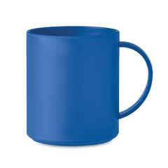 Vue Tasse réutilisable 300 ml - Monday de couleur bleu| Krokrodeal