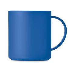 Vue Tasse réutilisable 300 ml - Monday de couleur bleu| Krokrodeal