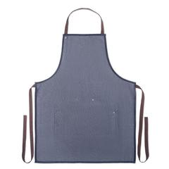 Vue Tablier en denim 240 gr/m² - Denipur de couleur bleu| Krokrodeal