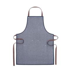 Vue Tablier en denim 240 gr/m² - Denipur de couleur bleu| Krokrodeal
