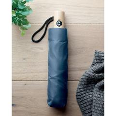 Vue Parapluie 190T RPET de 23'' - Leeds de couleur bleu| Krokrodeal