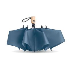 Vue Parapluie 190T RPET de 23'' - Leeds de couleur bleu| Krokrodeal