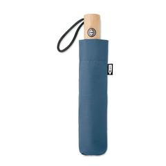 Vue Parapluie 190T RPET de 23'' - Leeds de couleur bleu| Krokrodeal